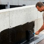 Hidroizolare fundații pentru beton protejat Hidroizolare fundații